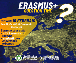 ERASMUS+ Question Time