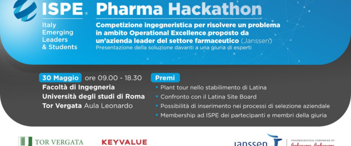 “ISPE Pharma Hackathon”, la competizione ingegneristica per trovare soluzioni in ambito Operational Excellence